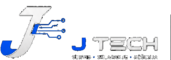 J Tech – logo servisa računara u Pančevu